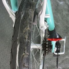 Ｄ728★19800円★ミニベロ中古自転車 アサヒ　ウィークエンドバイク【20インチ　グリーン 　アルミフレーム】