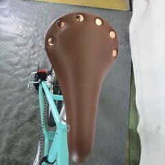 Ｄ728★19800円★ミニベロ中古自転車 アサヒ　ウィークエンドバイク【20インチ　グリーン 　アルミフレーム】