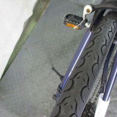 Ｄ730　★19800円★整備済み スポーツ中古自転車 【クロスバイク　ブルー　アルミフレーム　45ｃｍ】