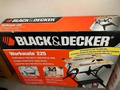 BLACK\u0026DECKER 作業台  Workmate 225 DIY ブラックアンドデッカー WM225