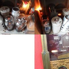 昭和レトロ ゼネラル 真空管ラジオ 6S－8型 アンティーク スーパーラジオ 通電のみ確認 ジャンク品 オブジェ 札幌市 屯田店