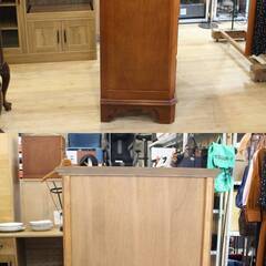 ※10/11価格改正　800)LYNN HOLLYN リンホーリン オバールドアチェスト リビングキャビネット 収納 天然木 無垢材 箪笥 参考27万 タンス ブラウン GMGH96