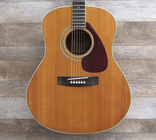 札幌市清田区 YAMAHA ヤマハ アコースティックギター FG-580 1970年代製造 ハードケース付属 中古品 動作確認済み