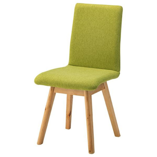 AZUMAYA (東谷) 家具 回転式 ダイニングチェア スプリンググリーン 完成品 未使用品