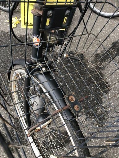 J6012 自転車 メーカー不明 軽快車 ブラック 6段変速 27インチ 楽天