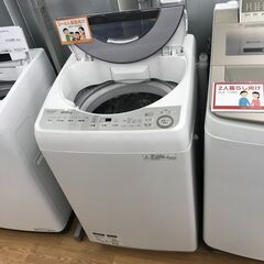 ☆ジモティ割あり☆ SHARP 洗濯機 8.0kg 年式2018 動作確認／クリーニング