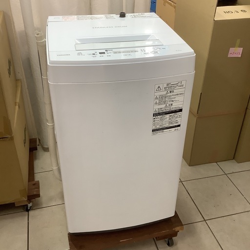 TOSHIBA   東芝　洗濯機　AW-45M5  2017年製 4.5㎏