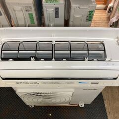 K05583　中古エアコン アイリスオーヤマ 2018年製 主に6畳用 冷房能力 2.2KW / 暖房能力 2.2KW