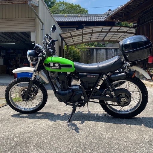 カワサキ 250TR BJ250F キャブモデル 実働 バッテリー新品