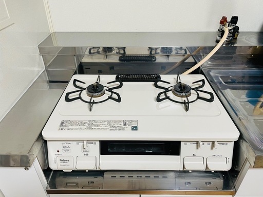 *Paloma パロマ PA-S42H-1L 都市ガス用 ガスコンロ 左強火 ガステーブル ガス台