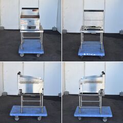 【ヤ取】≪yt1574ジ≫ tanico/タニコー 卓上ガスグリドル TGG-45N 都市ガス用 2017年製造 架台付属 動作未確認 現状品 鉄板焼き/中古厨房機器/宮城県仙台市 60815-10