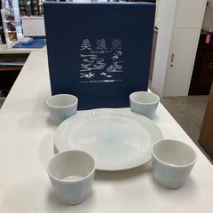 ロ2408-585 OGURA CERAMICS 美濃焼 深皿&...