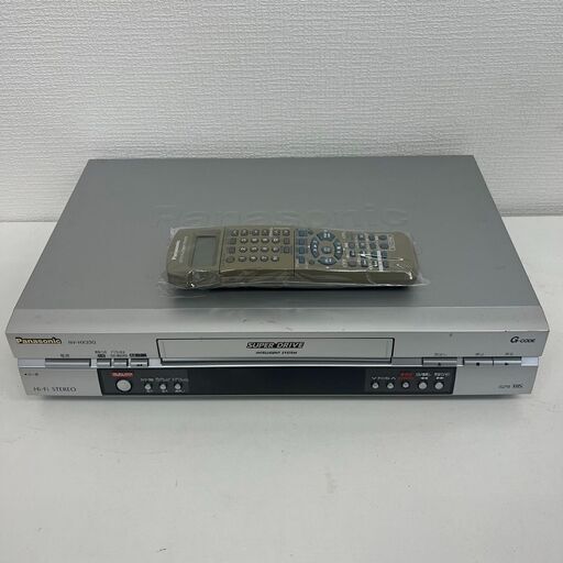 【レガストック江東店】【動作確認済み】Panasonic パナソニック NV-HX33G VHS Hi-Fiビデオデッキ 映像機器