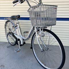 リサイクル自転車(2402-24) 電動アシスト自転車(ヤマハ) 3.1Ah 26インチ