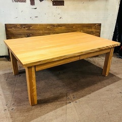 廃盤 美品 無印良品 MUJI 木製 オーク材 ローテーブル 幅80×奥行40 木製テーブル（引出付）／オーク材／幅140cm | 無印良品