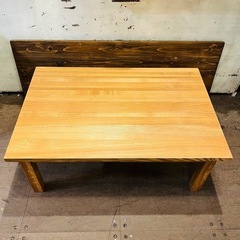武蔵小山店】 無印 無印良品 MUJI 無垢材 ローテーブル オーク材
