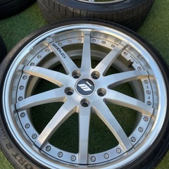 19インチ　WORK タイヤ　ホイール　アルミ