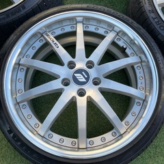 19インチ　WORK タイヤ　ホイール　アルミ