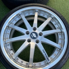 19インチ　WORK タイヤ　ホイール　アルミ