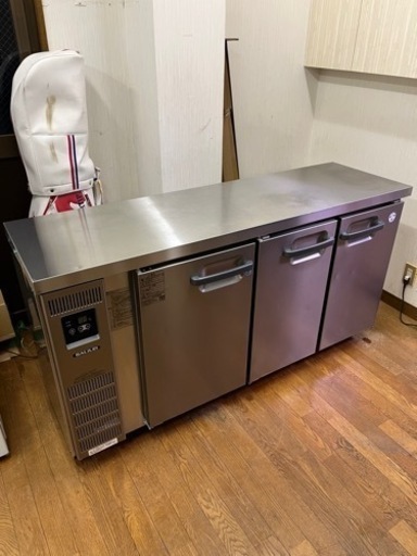 激安販売!! 業務用 冷凍冷蔵庫 フクシマ ガリレイ LMU-151PM-F 2020年 75/138L 店舗用 厨房設備 フリーザー コールドテーブル 調理台