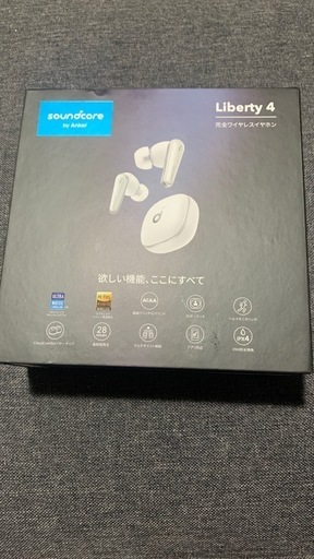 Anker Soundcore Liberty 4ホワイト \nアンカーサウンドコアリバティ4 ワイヤレスイヤホン