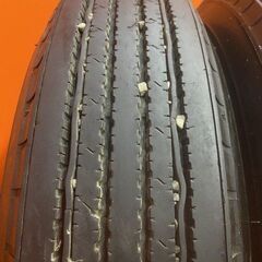 札幌発 引取OK DUNLOP SP 330K 225/80R17.5 123/122L 17.5インチ トラックタイヤ 夏タイヤ 4本 20～21年製 バリ溝 4t ファイター等(KTS078)