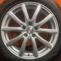 DUNLOP SJ8 225/60R18】スタッドレス【Weds JOKER 18インチ 7.5 
