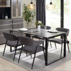 ☆ジモティー割あり☆ﾆﾄﾘ/ﾀﾞｲﾆﾝｸﾞ5点ｾｯﾄ/クリ-ニング済み/HG-3274