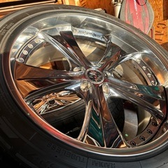 レイズ RAYS ブラックフリートV205C 19インチ 8.5J 歪み無し