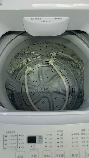 RT （1台限り☆ジモティ特典あり☆）ニトリ 全自動洗濯機6.0kg