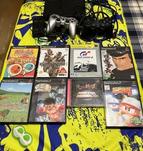 プレーステーション2 本体　ソフト付き