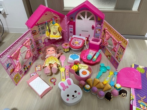メルちゃん　おままごと　ミッキー\u0026ミニーちゃんアイスクリーム屋さん