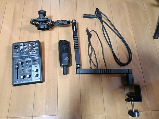 ヤマハag03 オーディオテクニカat4040セット