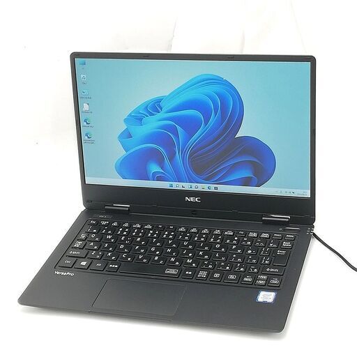 赤字覚悟 高速SSD フルHD 12.5型ワイド 軽量 ノートパソコン NEC PC-VKT12HZG1 中古美品 第7世代Core i5 8GB Bluetooth Windows11 Office済