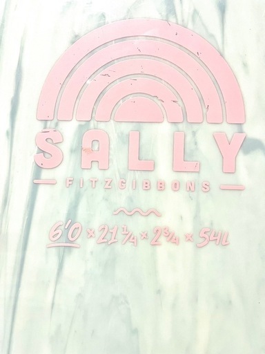 美品】Ezi Rider ファンボード 7'6ピンク(リーシュ付き) 初心者