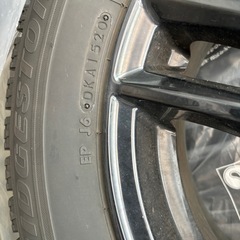 早い者勝ち！日産ノート　バルミナ　ブリヂストンスタッドレスタイヤ4本