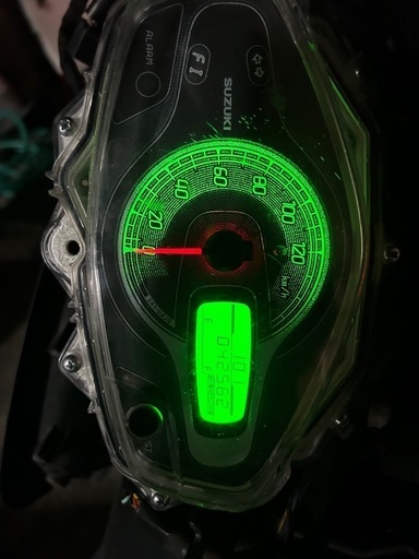 アドレスv125sスピードメーター