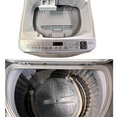 NO.1704 【2022年製】 SHARP 全自動洗濯乾燥機 ES-TX5F-S 5.5kg 生活家電 洗濯機 中古