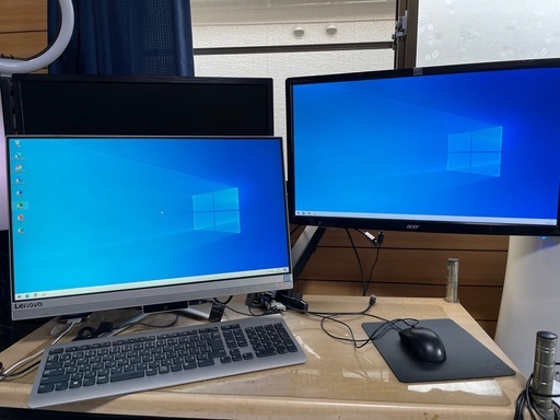 スタイリッシュで速い！ 23インチ液晶スリム一体型PC  Lenovo ideacentre AIO 510S-23ISU WINdows10 Office2019Proインストール済み！ スタイリッシュで速い！ 23インチ液晶スリム一体型PC Lenovo