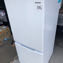 NO 386  🌈福岡市内配送設置無料✨🌈　シャープ SHARP 冷蔵庫 一人暮らし 2022年製 2ドア 152L ホワイト ファン式 両方開き SJ-15E9-W 奥行60cm以下
