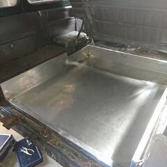 （希少）ラゲッジトレイ　ステンレス　ランクル40