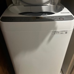 シャープ　洗濯機　6キロ