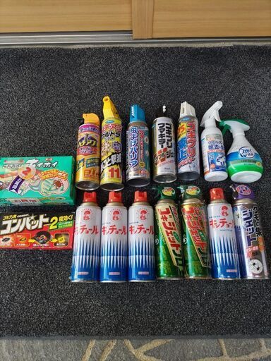 キンチョール他殺虫剤色々