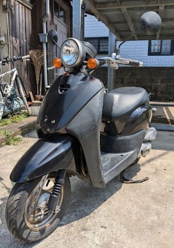 決まりました。インジェクション　トゥデイ　AF67 黒　2012年 バッテリ－、シート新品