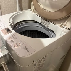 2017年製 SHARP 7kg 自動洗濯機【ES-GE7A】