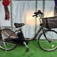 No.204 Panasonic 電動アシスト自転車 ビビDX BE-ELD43整備済み24インチ