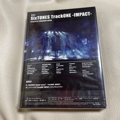 SixTONES/TrackONE-IMPACT-〈初回盤・2枚組〉Blu-ray