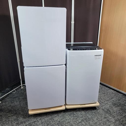 ‼️配送設置は無料‼️最新2023年製✨整理がしやすい引出しフリーザー✨Haier 家電セット