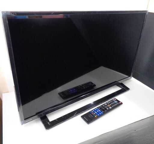 ★TOSHIBA　東芝　REGZA　レグザ　32V型　液晶テレビ　32S22　2018年製　リモコン付き　SE-R0467　家電　映像機器　l