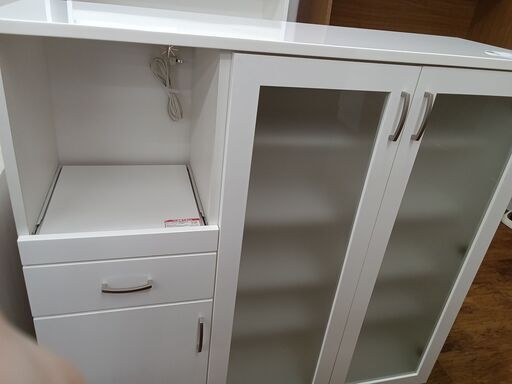 ★ジモティ割あり★  レンジ台  H115×D40×W119 クリーニング済み MT1934